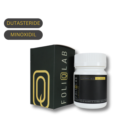 Dutasteride 0.5 mg + minoxidil 5 mg + biotina 1 mg x 100