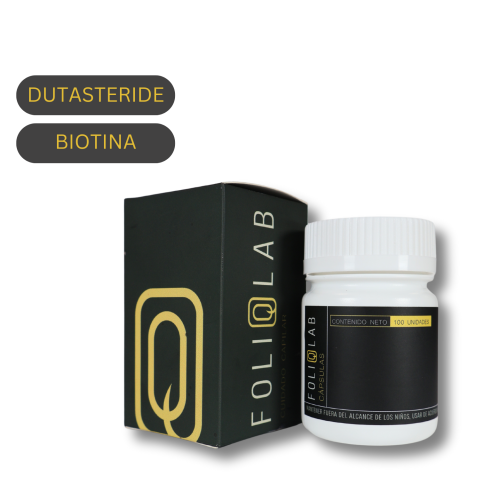 Dutasteride 0.5 mg + biotina 1 mg x 100