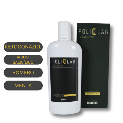 Ketoconzol X% + Ácido Salicílico Y% + Extracto de romero 2%+ Extracto de menta 2% x  200 ml